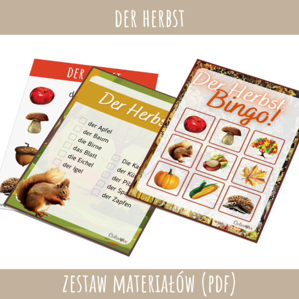 Der Herbst - Zestaw materiałów PDF