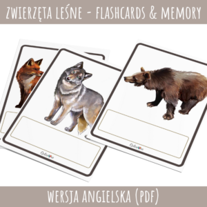 Zwierzęta leśne (PDF) - wersja angielska