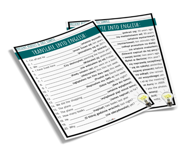 Gramatyczne Tłumaczenia - Present Perfect & Past Simple - obrazek 2