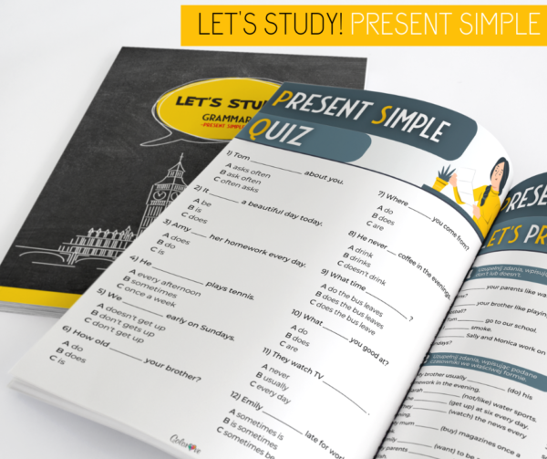 LET'S STUDY! - PRESENT SIMPLE -