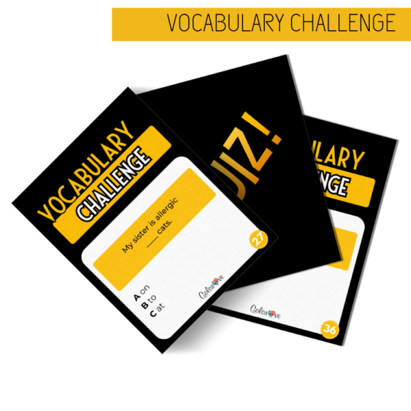 Vocabulary Challenge