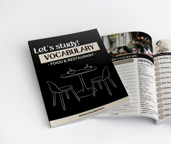 Vocabulary - Food & Restaurant - obrazek 3