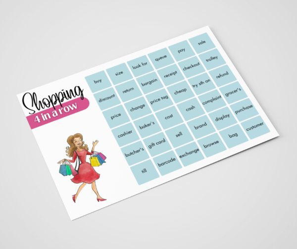 Vocabulary - Shopping & Clothes - - obrazek 3